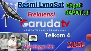 Garuda TV Frequency Input on Telkom 4 2024