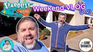 VLOG | Toy Hunt w/ @thee_junkdrawer  Pt 2 | Stardust Vintage Emporium & Barnes & Nobile (Last Day)