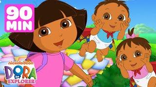 Dora's Super Baby Adventures!  Dora the Explorer | 90 Minutes | Dora & Friends