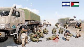 7 minutes ago! Israeli army paralyzed: Palestinian militant fighters' attacks are getting crazier