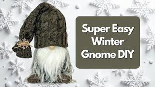 Crafting A Cozy Winter Gnome - Diy Gnome Tutorial