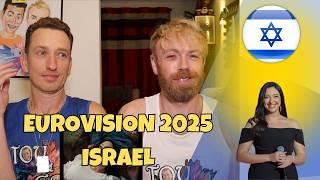 ISRAEL EUROVISION 2025 REACTION - Yuval Rafael - New Day Will Rise