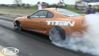 Titan Supra door blows off - TX2K12