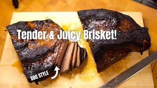 Oven Baked "BBQ Style" Brisket - Low & Slow & Smokey