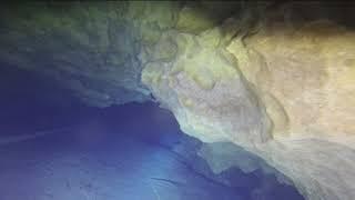 Cave diving beyond the locked gate at Vortex Springs