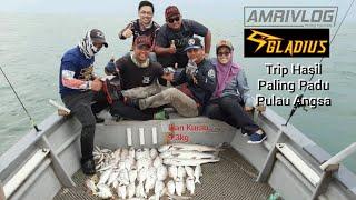 Komplot Gladius UL. Strike Bertubi-tubi | Pulau Angsa, Klang | Ultralight fishing AMRIVLOG#24