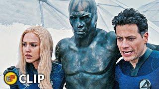 Rescuing Silver Surfer Scene | Fantastic Four Rise of the Silver Surfer (2007) Movie Clip HD 4K