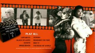 Michael Jackson // Making of DVD Vol. 2 Menu