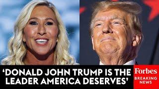 BREAKING NEWS: Marjorie Taylor Greene Delivers Passionate Remarks In Support Of Trump At 2024 RNC