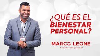 ¿Qué es el bienestar personal? - Marco Leone