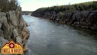 Hiking the River Trail at Great Falls Park, Virginia