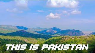 Pakistan jhelum  salt range mountain view