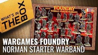 Wargames Foundry Unboxing: Norman Starter Warband & Reinforcements