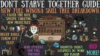 NEW FULL Winona Skill Tree Breakdown - Staying Afloat Update - Don't Starve Together Guide