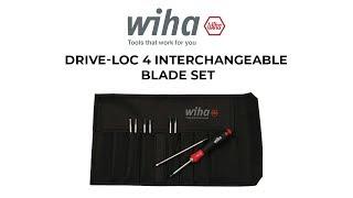 Wiha Tools Drive Loc 4 Interchangeable Blade Set