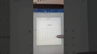 Create your own mini calendar #goodnotes #digitalplanner #ipad #ipadtips #tutorial #applepencil #fyp