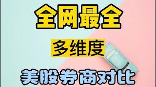 全网最全美股券商股票|期权佣金|平台费|出入金方式评测对比|嘉信理财|盈透证券|第一证券|富途|老虎