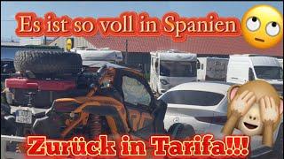 Wieder in Tarifa .. einfach zu voll in Spanien  #vanlife #vlog #wohnmobil #hunde #alleinereisen