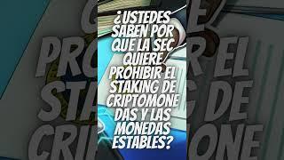 Do you guys know why the SEC wants to ban cryptocurrency staking and stablecoins? #crypto