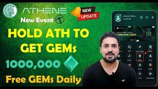 Athene Network New Update Today | Hold ATH to Get Gems news Complete Detail