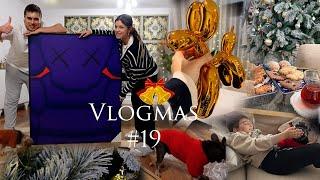 EVİMİZE TABLO & BALLOON DOG ALDIK Arınma Tütsüsü, 5 Çayına Misafirim Var, Süs Yaptık #vlogmas 19