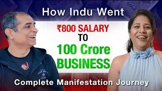 Whats the REAL Secret Behind Indu Khatri’s Success? Inspiring Journey ₹800 Salary to 100 Cr Business