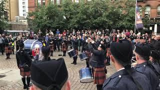 Simon Fraser University Pipe Band - Piping Live! Festival 2018 - 9/8 Marches