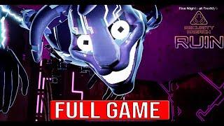 FIVE NIGHTS AT FREDDY'S SECURITY BREACH RUIN DLC Full Gameplay Walkthrough - No Commentary (#FNAF)