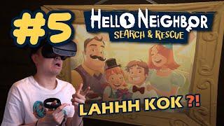 KUNCI DEMI KUNCI KITA CARI !! - Hello Neighbor VR : Search & Rescue [Indonesia] #5