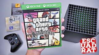 GTA San Andreas HD Remastered Xbox Series X Unboxing & Gameplay Grand Theft Auto San Andreas