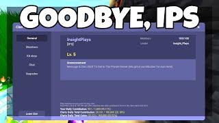 Goodbye, IPS Clan... (Roblox BedWars)