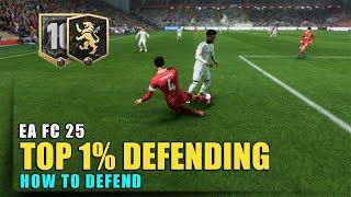 How To Defend Like a Top 1% Player In EAFC 25 No Matter The Meta - An Expert Defending Tutorial.