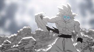 【Dragon Ball Super】 Mastered Ultra Instinct Goku Vs Mastered Ultra Instinct Moro [manga animation]