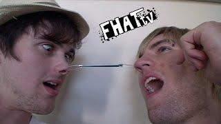 Nose Piercing Tug Of War! | Fhat TV