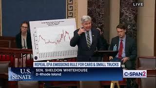 Sen. Whitehouse Defends EPA Tailpipe Rule on Senate Floor