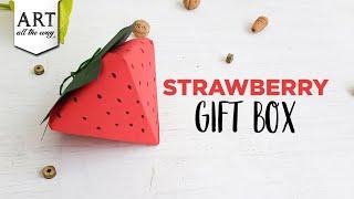 Strawberry Gift Box | DIY Gift Box | Chocolate Box