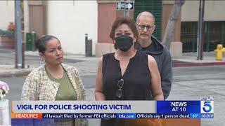 Candlelight vigil held for man killed by Culver City police, family files lawsuit