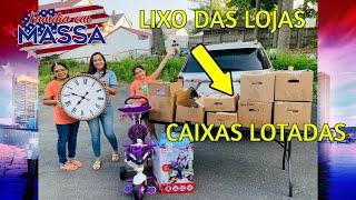 DUMPSTER DIVING - INACREDITAVEL O QUE AS LOJAS DESCARTAM NOS EUA