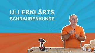 Was macht eine gute Holzschraube aus? Schraubenkunde - Uli erklärts | dach-holz.tv