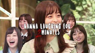 Kanna laughing for 2 minutes.