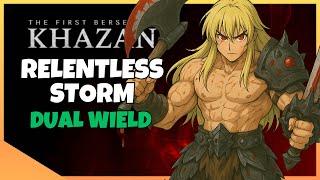 THE EASIEST DUAL WIELD BUILD IN THE FIRST BERSERKER KHAZAN | DUAL WIELD BUILD GUIDE