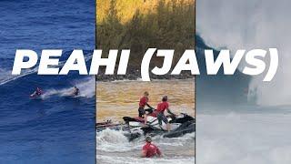KIDS Surfing Huge Waves at Peahi (Jaws) Maui! Ep. 4