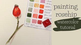 Painting Rosehip