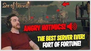 GREATEST SERVER EVER?! HOTMICS *CHECK* SALT *CHECK* ALLIANCE *CHECK* PvP *CHECK* - Sea of Thieves!