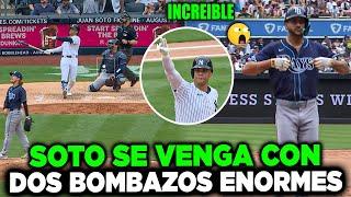 Jose Siri Perrea a los Yankees y Juan Soto le Responde Con Dos Jonrones Enormes en MLB