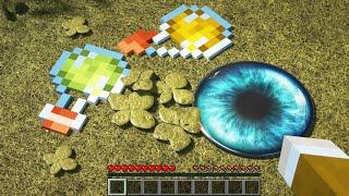 Minecraft 離譜的畫質，所有東西都超真實的麥塊世界生存..！？