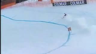 Alpine Skiing - 2005 - Men's Downhill - Walchhofer crash in Kvitfjell