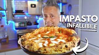 IMPASTO PIZZA INFALLIBILE - MAI PIÙ PIZZE SBAGLIATE - Ricetta FACILE E VELOCE