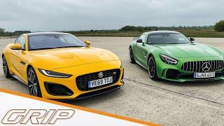 Jaguar F-Type R vs. Mercedes-AMG GTR I GRIP