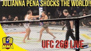 Julianna Peña submits Amanda Nunes in the 2nd round (UFC 269/UFC 277)